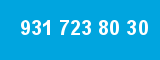 931 723 80 30 931 723 80 30